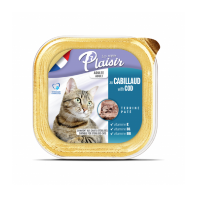 Pat Chat Au CABILLAUD 100g Les Repas Plaisir