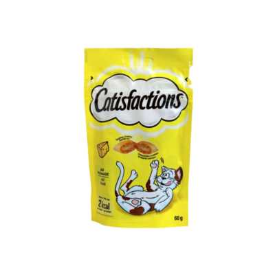 catisfactions friandises pour chat au fromage 60g
