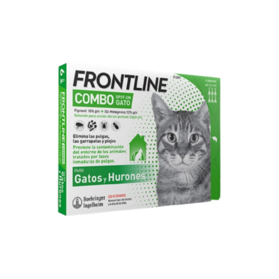 Frontline Combo Chat anti-puces et anti-tiques complète pour votre chat
