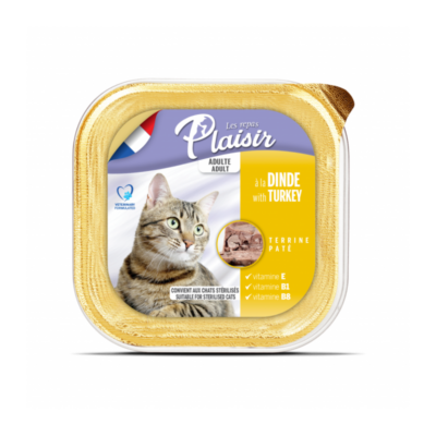 Pat Chat Au DINDE 100g Les Repas Plaisir