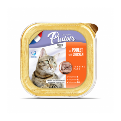 Pat Chat Au POULET 100g Les Repas Plaisir