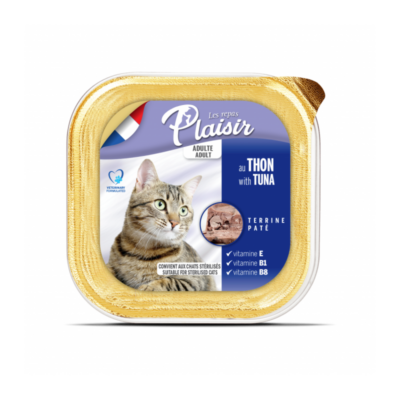 Pate Chat Au Thon 100 Mg Les Repas Plaisir
