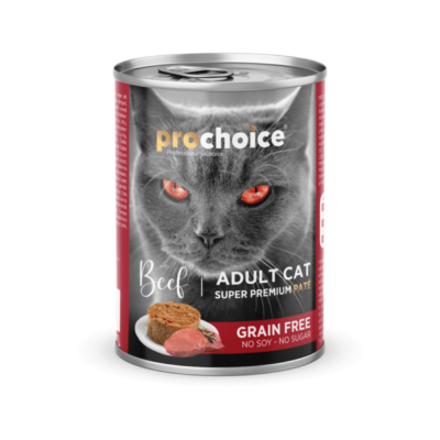 Pat chat au BEEF 400g Prochoice