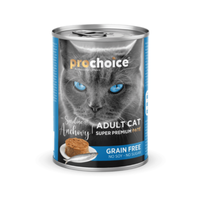 Pat chat au SARDINE ANCHOVY 400g Prochoice